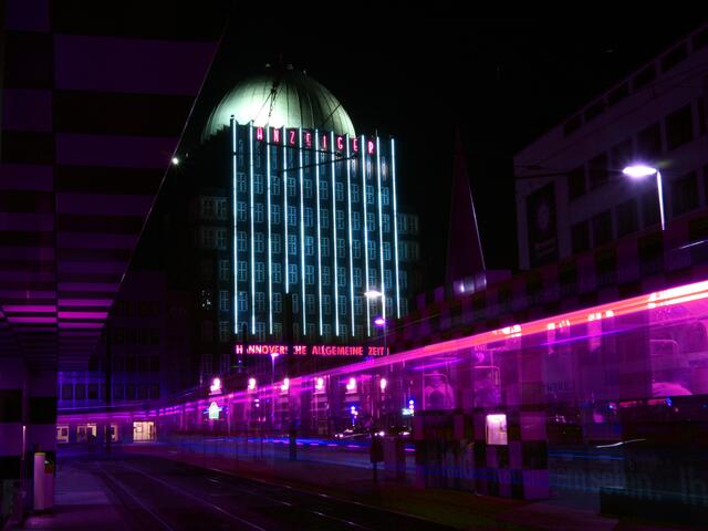Hannover bei Nacht