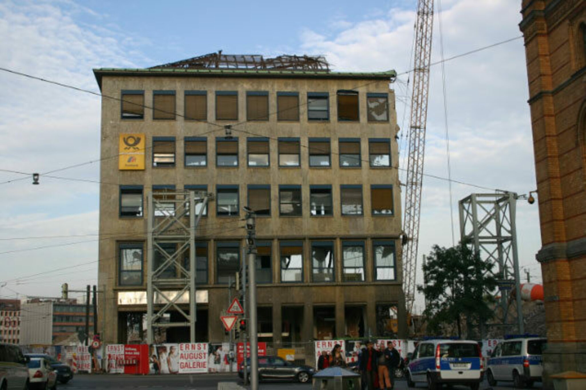 Das Ende der Hauptpost Hannover