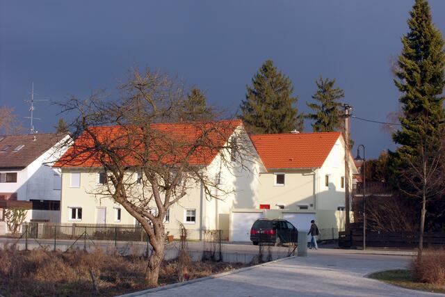 Wintersonne am Abend