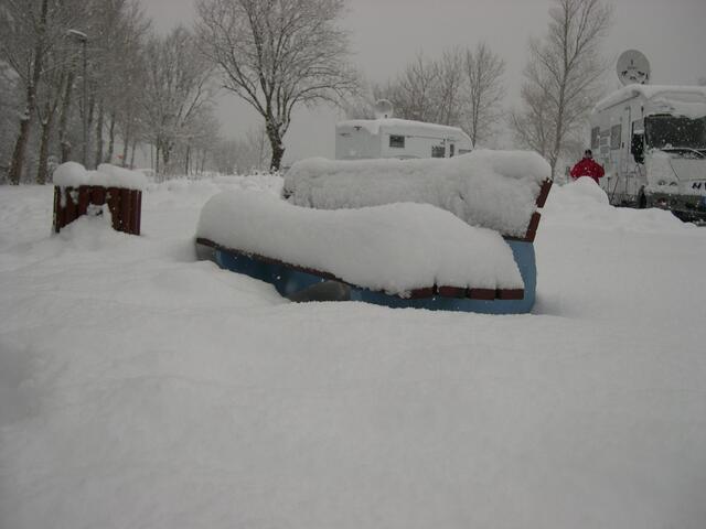 ...Schnee an der Ostsee...