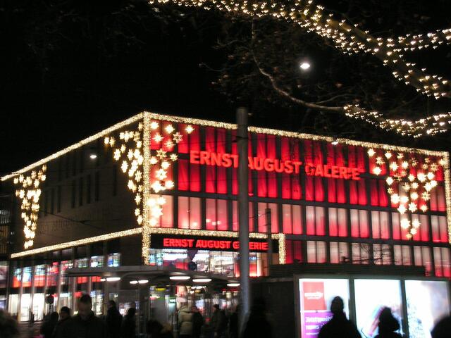 In dunkler Nacht ein schönes Leuchten...