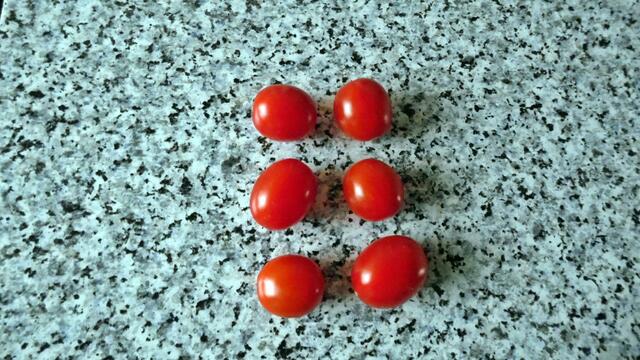 Meine ersten Party Tomaten vom 22.6.2019 !