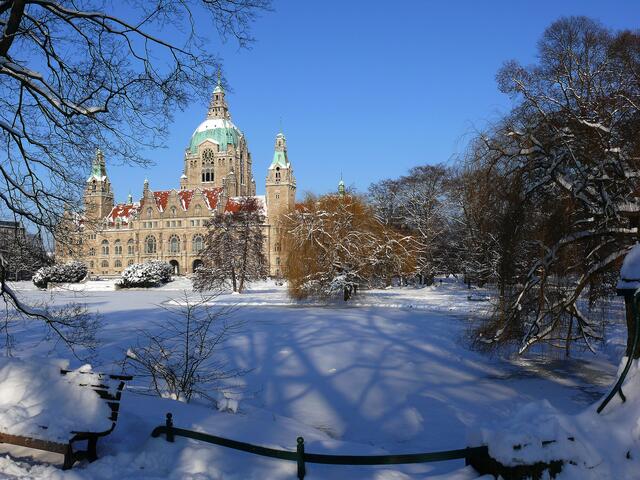 Ob wir im kommenden Winter Hannover mal wieder im weißen Schneekleid bewundern können?