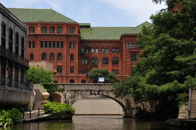 Auf dem San Antonio River 