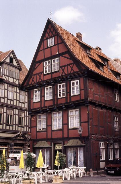 In der Altstadt von Quedlinburg