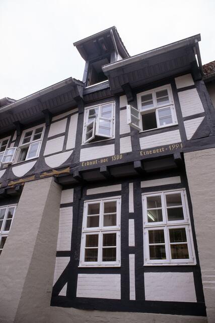 In der Altstadt von Wunstorf