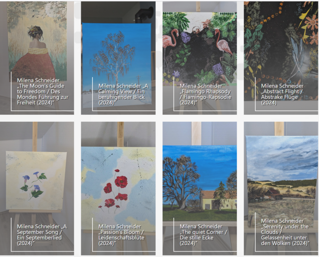 Die Kunst von Milena Schneider ist ab sofort in unserer Online-Galerie zur Ansicht und zum Kauf verfügbar! www.kultur.myheimat.de/kunst | Foto: myheimat/Milena Schneider