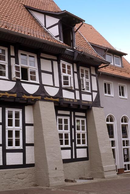 In der Altstadt von Wunstorf