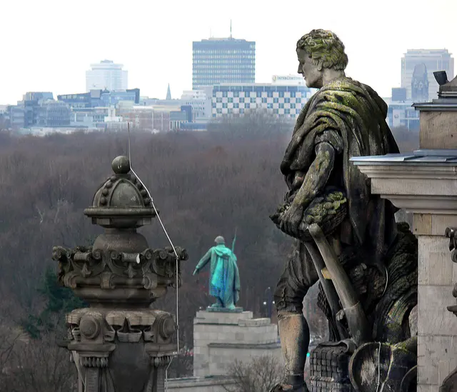Auf dem Reichstag
