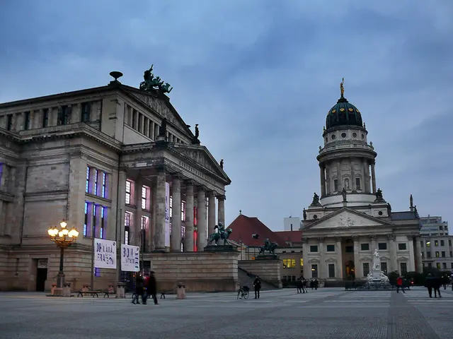Am Gendarmenmarkt in Berlin
