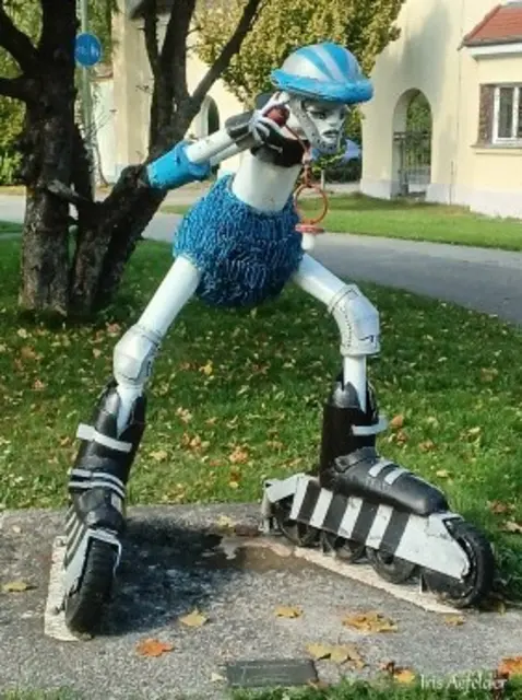 Diese Skulptur stammt vom Künstler Wilhelm Spitzer  | Foto: Iris Alef.