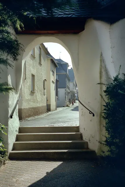 Gasse in Enkirch an der Mosel