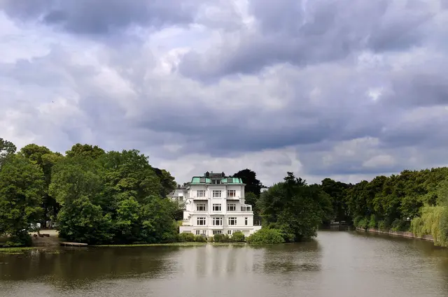 Haus an der Binnenalster in Hamburg