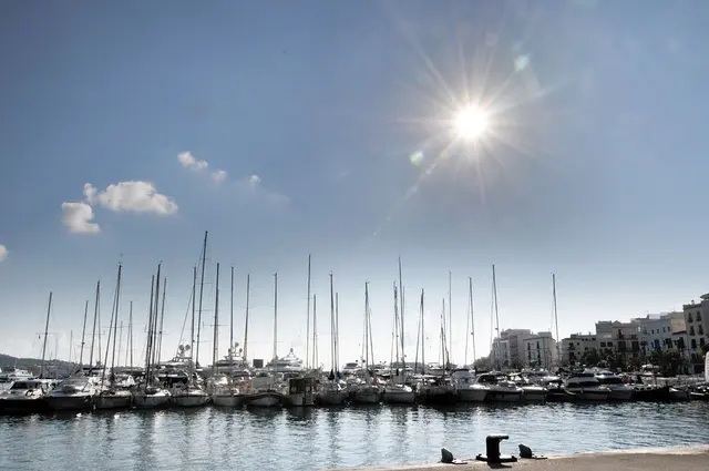 Am Hafen von Ibiza-Stadt