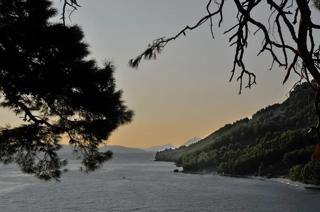 Abendstimmung an der Makarskar Adria