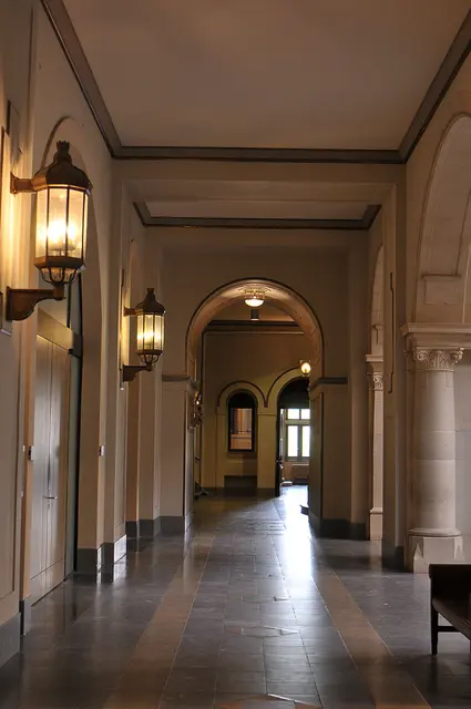 Flur im Neuen Rathaus