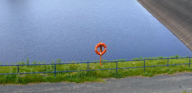 Am Sulby Reservoir aufd er Isle of Man