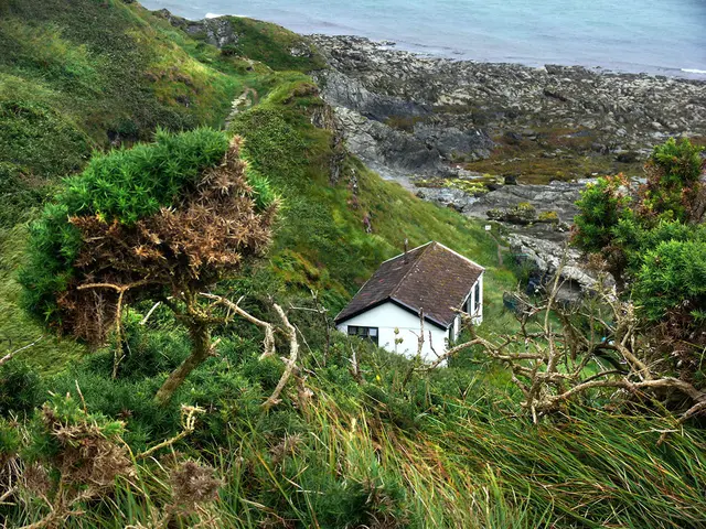 Landschaft an der Niarbyl Bay