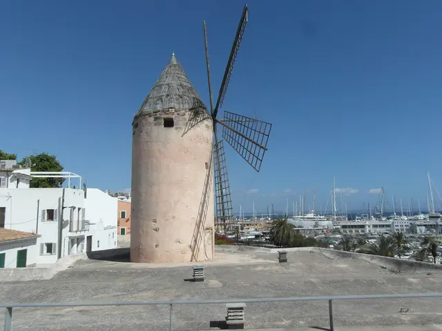 Eine der Windmühlen von Palma de Mallorca