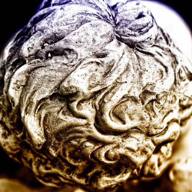 Makrofotografie, Fotografie. Kopf von einer Engel Skulptur fotografiert. | Foto: Jörg Schubert - #schubertj73
