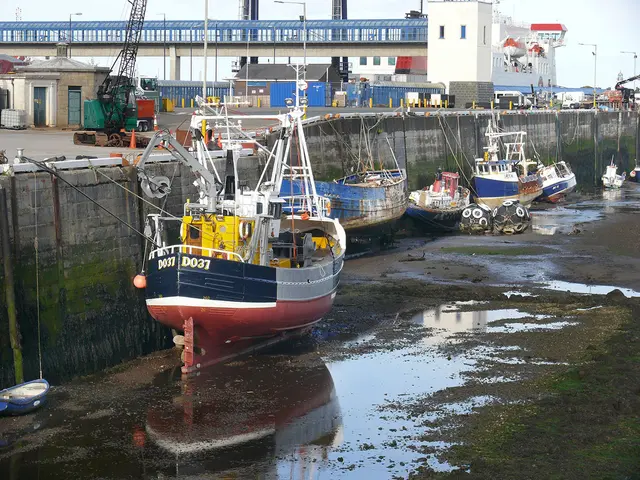 Im Hafen von Douglas