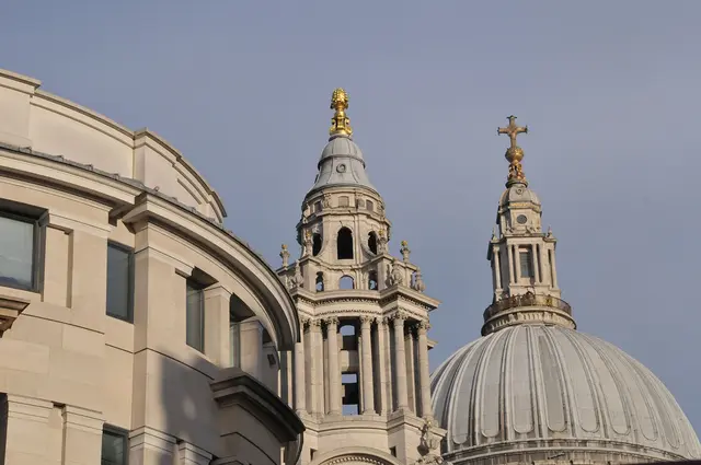 Die St. Paul's Cathedral ist ein Wahrzeichen von London