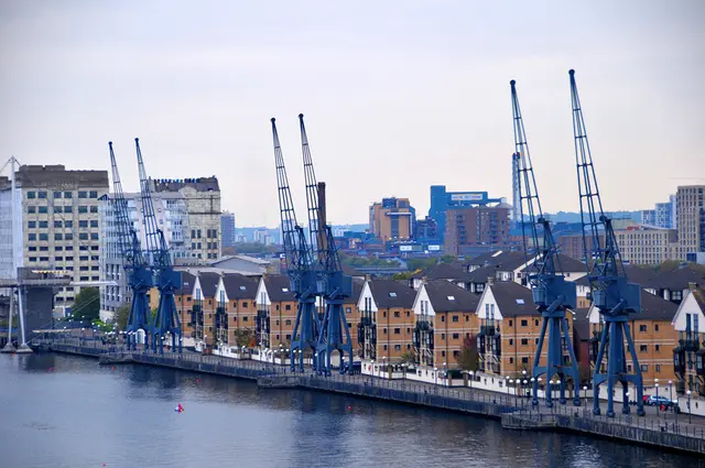 Royal Victoria Dock in London