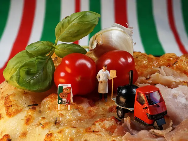 Die Minis kennen meine Liebe zu Italien. Heute haben sie mich mit einer Pizza überrascht. 🤗