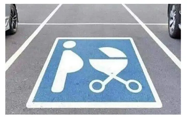 Whatsapp Post
Na endlich... ein Parkplatz für Männer mit Bierbauch und Weber-Grill!