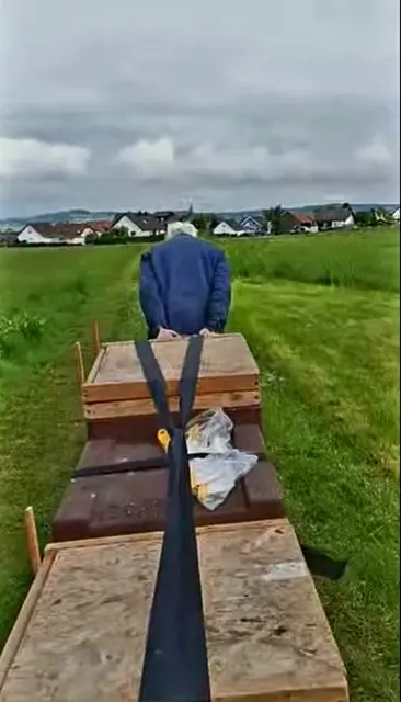 Und los geht es nach Hause