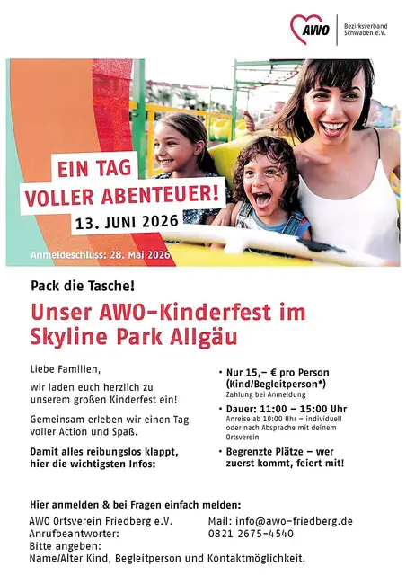 Mit der AWO in den Skyline Park