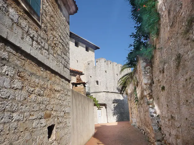 Der Ort Jelsa liegt auf der Insel Hvar