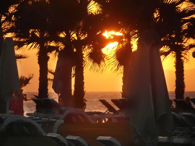 Sonnenaufgang am Strand