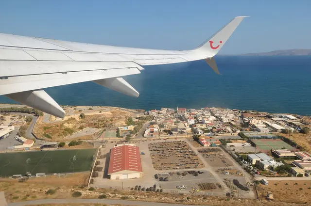 Abflug von Heraklion