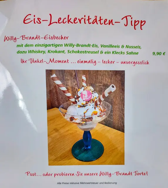 Gesehen im Eiscafé in Unkel am Rhein | Foto: JH