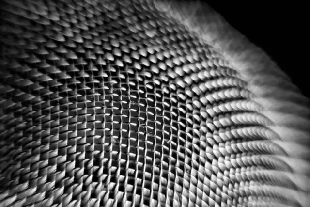 Makrofotografie, Fotografie. Fotografiert in Makro Technik scharf / unscharf von einem Teesieb. | Foto: Jörg Schubert - #schubertj73