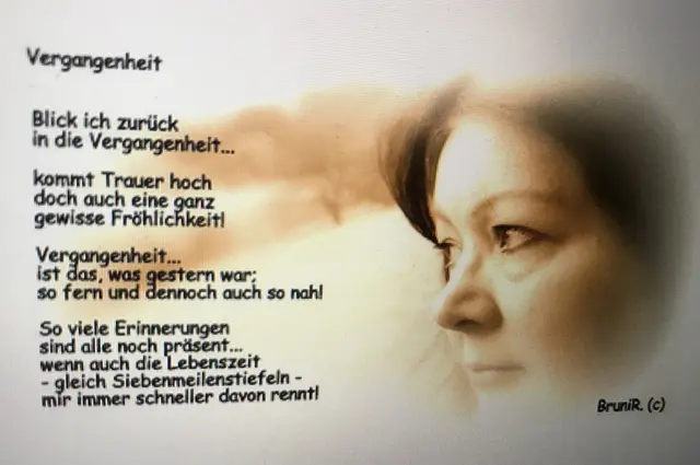 Vor vielen Jahren spontan gereimt und gebastelt... | Foto: (c) Bruni Rentzing
