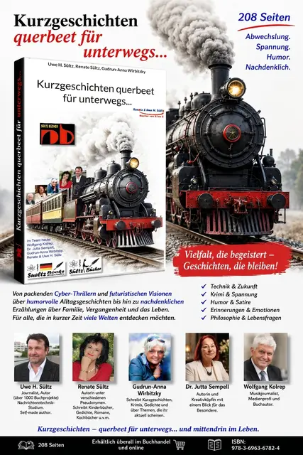 Sültz Bücher 📚 
Cover Uwe Sültz.
Ich bin begeistert. 