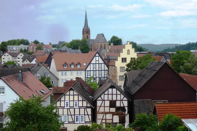 Sicht auf die Liebfrauenkirche am 21.06.206.