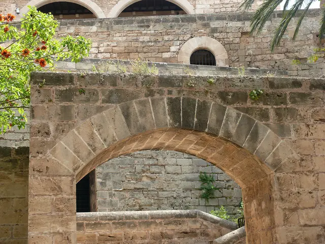 An einer Bastion der ehemaligen Stadtbefestigung von Palma de Mallorca