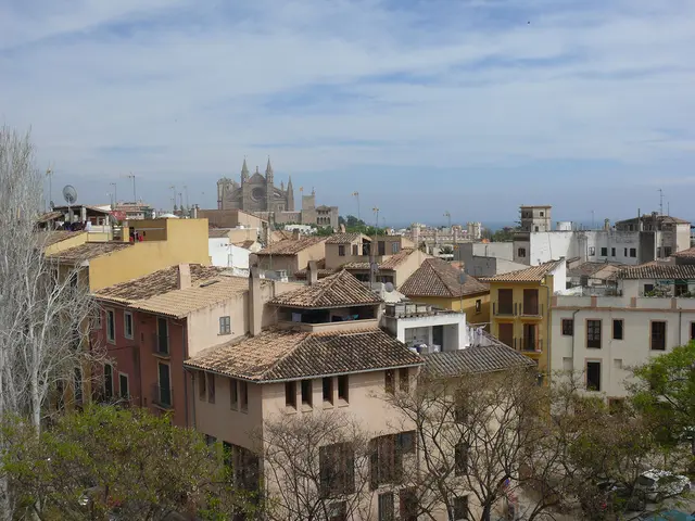 Blick zur berühmten Kathedrale von Palma