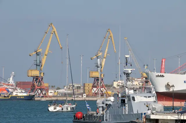 Hafenatmosphäre auf Kreta