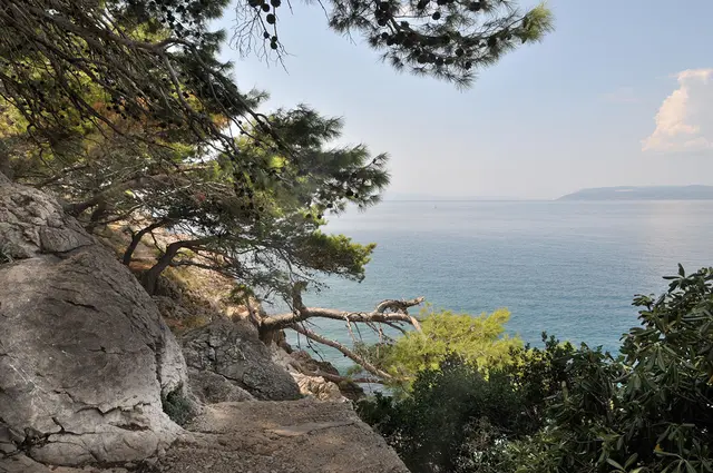 An der Küste von Makarska