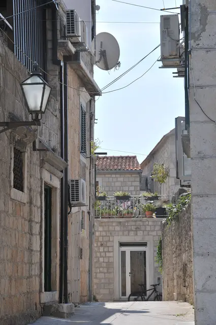 In der Altstadt von Makarska