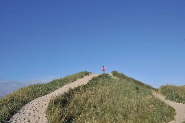 Dünenlandschaft am Hennestrand