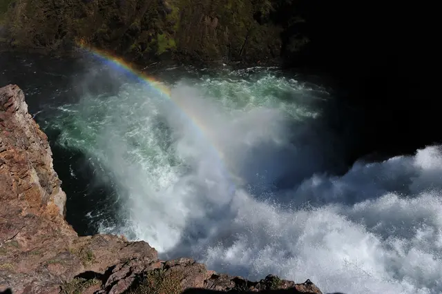 Die Hoffnung ist der Regenbogen über dem herabstürzenden Bach des Lebens.( Friedrich Nietsche) | Foto: Günter Presnitz