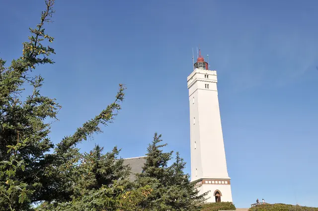 Der Blåvandshuk Fyr ist der westlichste Leuchtturm Dänemarks 