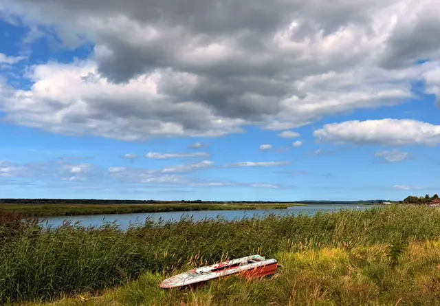 Wo die Natur den Takt angibt: Ein friedlicher Ausblick über das stille Wasser. | Foto: M.Paltian 