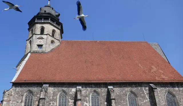 St. Blasius in Hann. Münden ist die große evangelisch‑lutherische Stadtkirche im Herzen der historischen Altstadt von Hannoversch Münden. Sie gehört zu den bedeutendsten gotischen Hallenkirchen Südniedersachsens und prägt das Stadtbild seit Jahrhunderten.
Die heutige Kirche entstand in mehreren Bauphasen zwischen dem 13. und 16. Jahrhundert.
