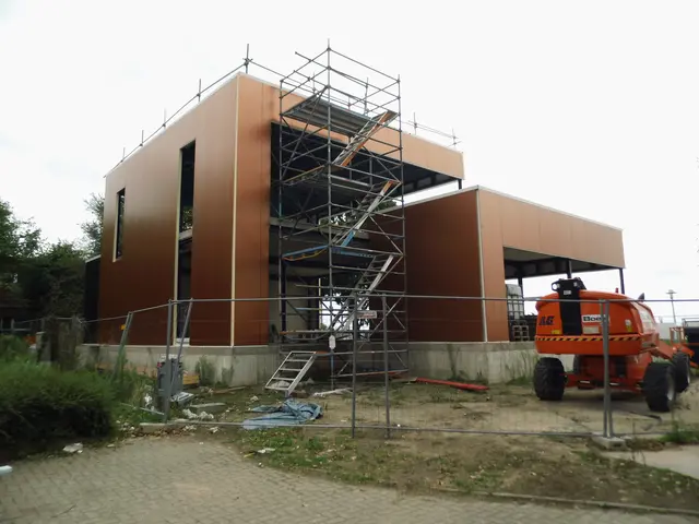 Neubau an der Fischertorstraße 21 in Wesel am Rhein, nähe Rheinpromenade. (ehem. Rheinstübchen)
Bauphase: 30.08.2026 | Foto: Siegmund Walter, 30.08.2026, 13:42 Uhr